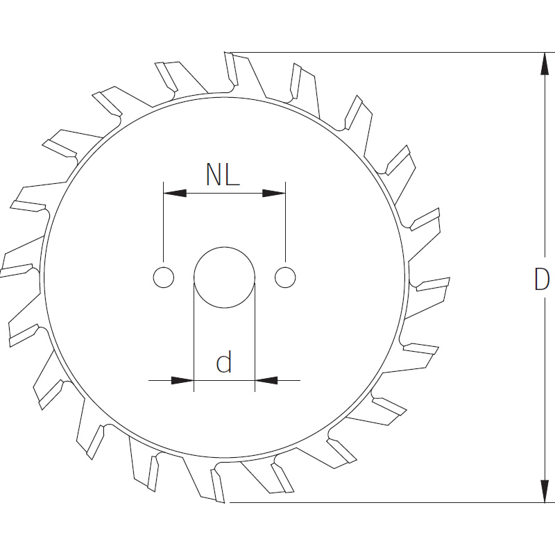 scorer blades for panel saw